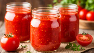 Научили готовить Кубанский соус на зиму - покупного кетчупа не нужно: густой и очень ароматный  - закрываю по 20 банок