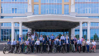 Газпромовцы Коми крутят педали ради здоровья и экологии