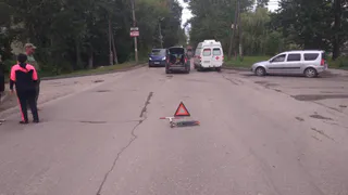 В Рязани сбили 14-летнего подростка, который катался на самокате