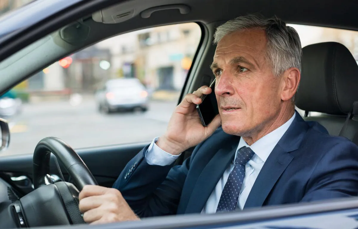 В Татарстане начнут ловить по камерам водителей за использование телефонов во время движения