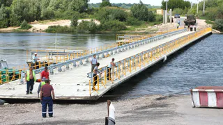 У села Троица в Спасском районе новый мост