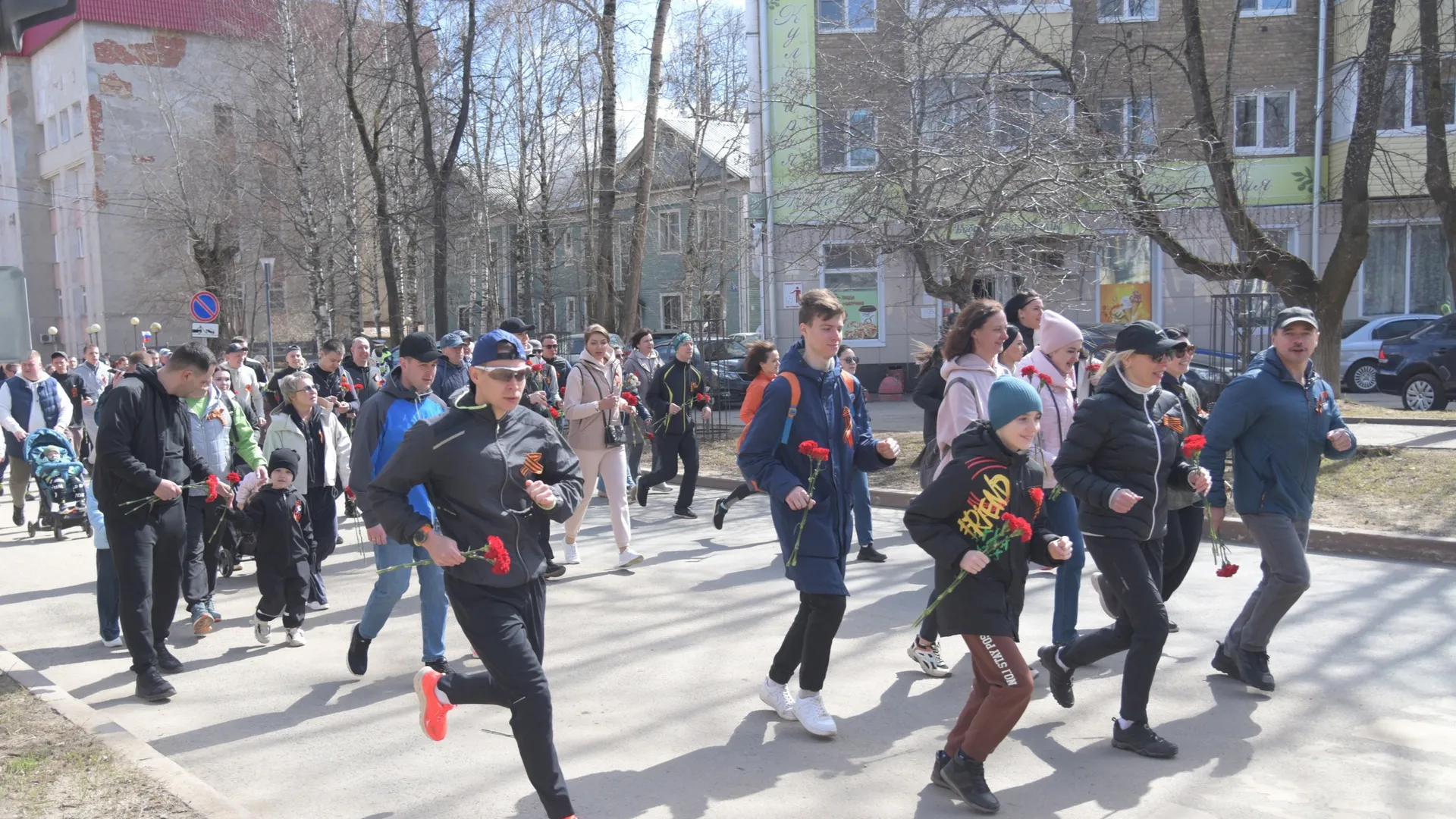 В Сыктывкаре преодолели символическую дистанцию в честь каждого дня войны