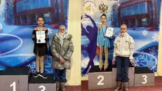 Усинские фигуристы встали на республиканский пьедестал