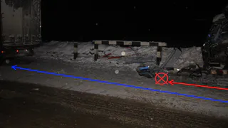 Под столицей Коми большегруз столкнулся с фурой