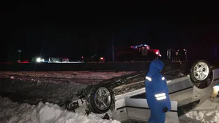 На трассе под Нижнекамском в ДТП погиб водитель иномарки

