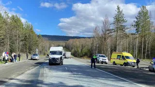 Автобус с пассажирами попал в ДТП в Челябинской области