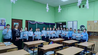 В Гусь-Хрустальном прошло торжественное посвящение учащихся в кадеты