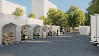 В Рязани в 2023 займутся благоустройством территории ярмарок возле ЦНТИ и у ТЦ «Кит»