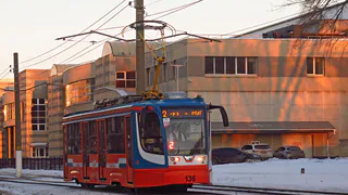 В Нижнекамске легковушка врезалась в трамвай