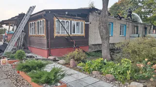 Пожар в Александровском районе: в горящем доме погиб человек