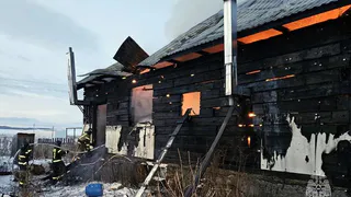 В Челябинской области в огне погиб человек