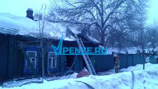 Крупный пожар унес жизнь пожилой женщины в Сердобске