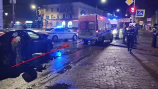 В Коми 26-летняя девушка пострадала в столкновении 2-х автомобилей