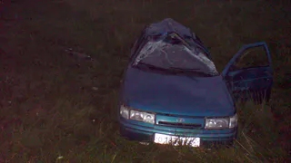 В Рязанской области ВАЗ-2110 вылетел в кювет