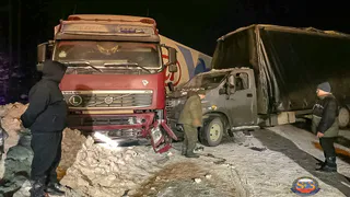 На трассе М-7 в Камешковском районе в ДТП столкнулись три автомобиля