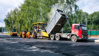 Капремонт улицы Лесная в Нижнекамске подходит к завершению