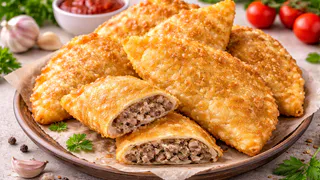 Секрет идеальных крымских чебуреков "Тысяча пузырьков" — дело не в рецепте: всё происходит на сковороде