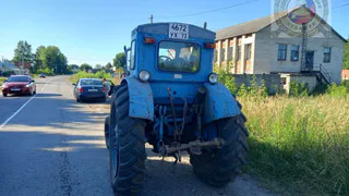 В одной из деревень Чувашии поймали пьяного тракториста
