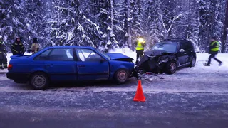 На трассе Сыктывкар - Ухта в ДТП пострадали шесть человек