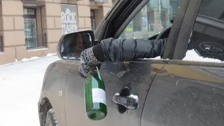 Попытался уехать от полиции: на Зубковой задержали пьяного водителя