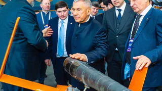 Рустам Минниханов посетил Нижнекамск: делегация оценила промышленный потенциал Татарстана