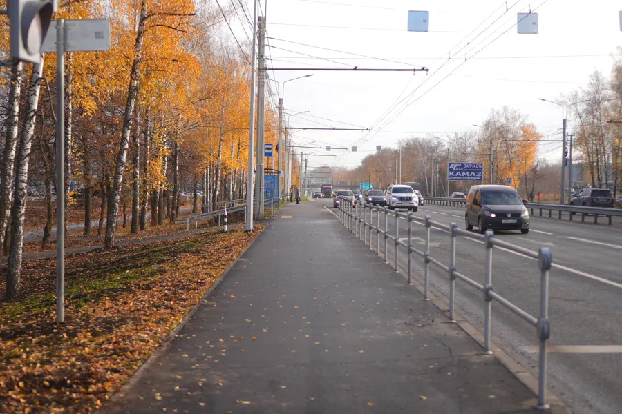 Убрали "кольцо" и расширили полотно: в Чебоксарах сдали обновлённое Марпосадское шоссе