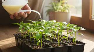 1 ложка на 1 литр воды: простой и рабочий способ получить коренастую и здоровую рассаду перца