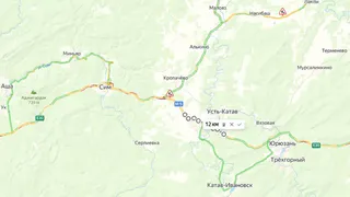 Огромная пробка из фур образовалась на трассе М5 в Челябинской области