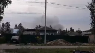 Видео: в Туме снова загорелась свалка