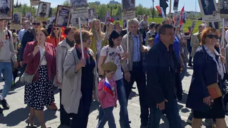 Аналитика: популярность акции «Бессмертный полк»