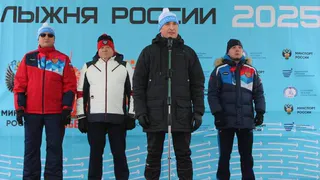 Глава Чувашии принял участие в «Лыжне России»