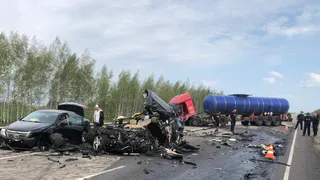 Смертельное ДТП в Александро-Невском районе: столкнулись 3 автомобиля