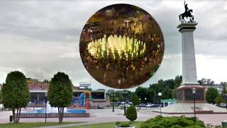 Фонтан около бывшего кинотеатра "Москва" станет пешеходным