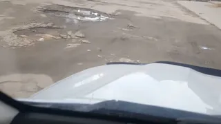 Брянский депутат Коломейцев снял реальное состояние брянских дорог (видео)