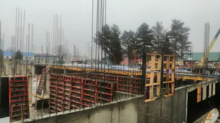 Еще 8 месяцев: в Сасовской школе начали поднимать стены