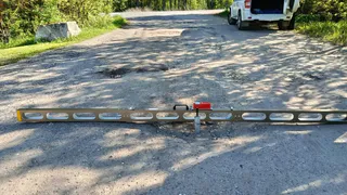 На дорогах в Кольчугино обнаружили дефекты покрытия