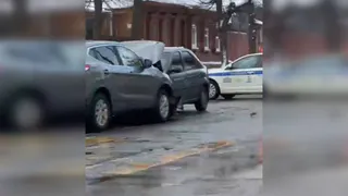 В центре Рязани в массовом ДТП пострадали двое взрослых и 3-летний мальчик