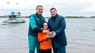 СИБУР за экологию: компания восстанавливает популяцию стерляди в реке Каме