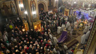 На рождественской службе побывала министр культуры Чувашии