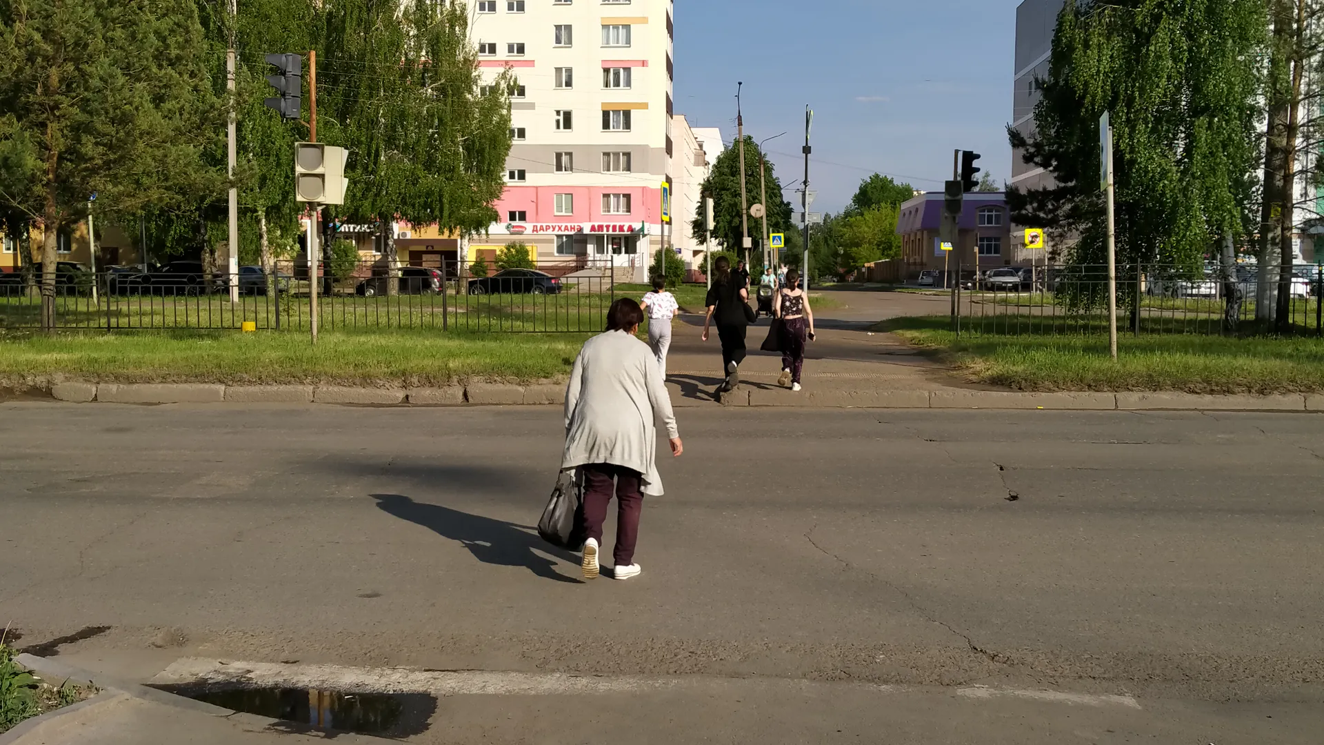 Нижнекамцы пожаловались на неисправный светофор