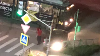 На улице Островского троллейбус попал в ДТП