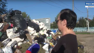 Из чебоксарских дворов начали вывозить мусор