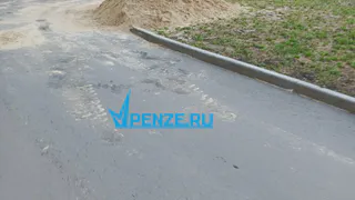 Кандидат в депутаты регионального Заксобрания заполнил тоннами песка дворы по ул. Натальи Лавровой в Пензенском районе