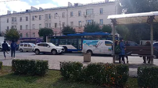 В Рязани заметили троллейбус из Санкт-Петербурга