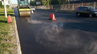 Как проходит ремонт Московского шоссе и когда он закончится