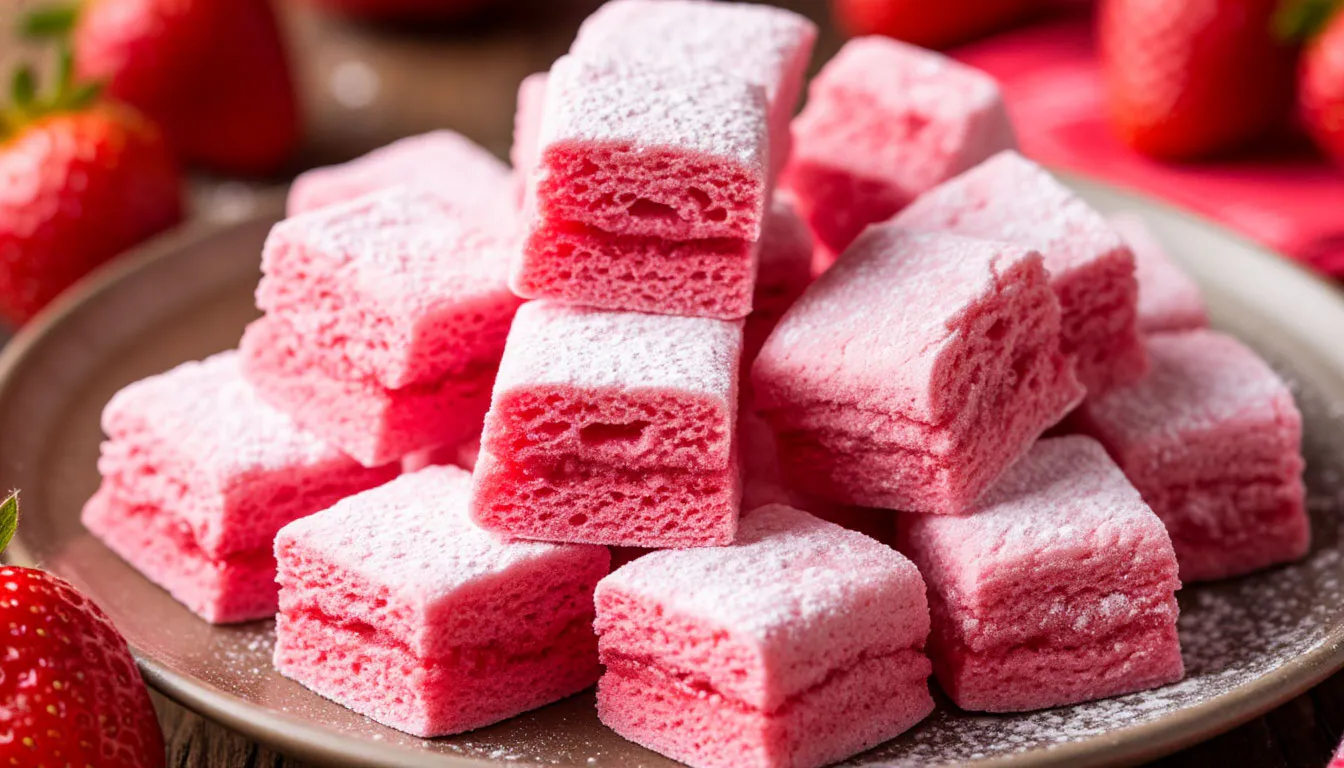 Мои дети в восторге от этого домашнего клубничного зефира! Готовлю его каждый день, а все равно им мало