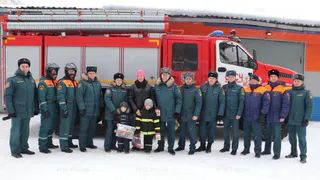 Мечты маленьких владимирцев «побыть пожарным» сбылись