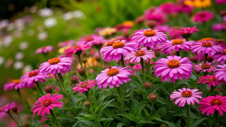 Самый эффектный из многолетников: цветет все лето без перерыва, каждую тонкую веточку украшает цветное море лепестков