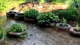Бассейн возле дома: в Октябрьском городке затопило двор