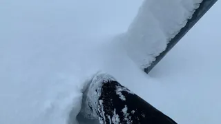 Сугробы в Рязанской области выросли до 42 сантиметров